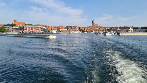 Waren (Müritz) - Desde Ausflugsdampfer, Germany