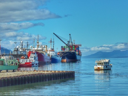 Puerto Comercial de Ushuaia - Dari Costanera, Argentina