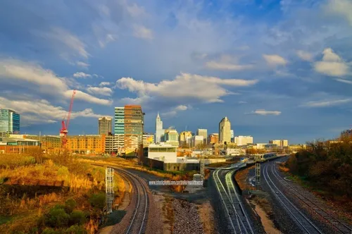 Releigh Union Station - Desde Boylan Bridge, United States