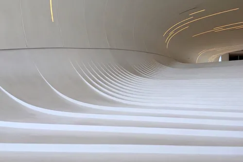 Heydar Aliyev Centre - Van Inside, Azerbaijan