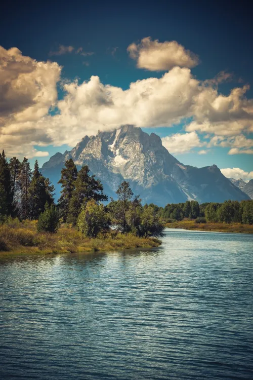 Snake River - Aus Oxbow Bend, United States