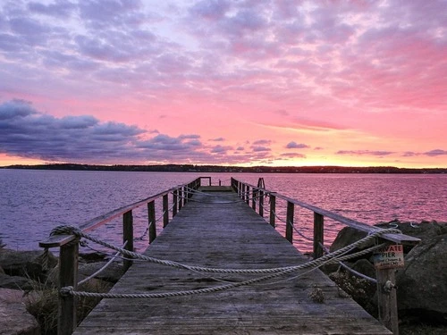 Private Pier in Eastport - United States
