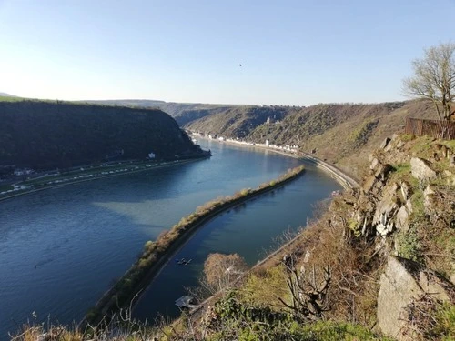 Rhine River - Desde Loreley Viewpoint, Germany