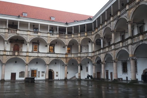 Piastów's Castle - From Courtyard, Poland