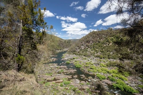 Valley of South Esk River - Desde Sentinel Lookout, Australia