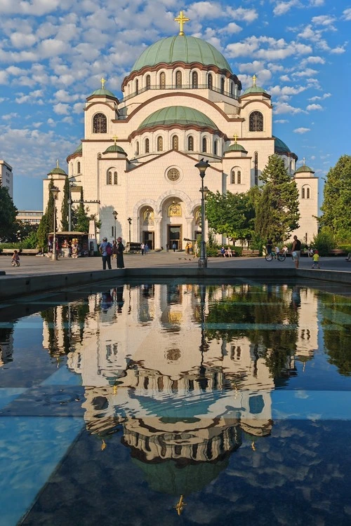 Svetli Sava - Depuis Svetli Sava trg, Serbia