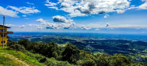 View towards Valle San Floriano - Des de Strada Provinciale 72, Italy