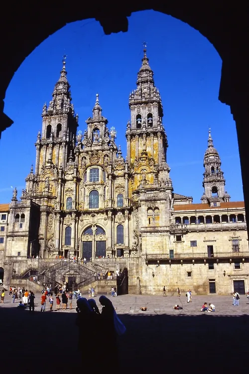 Cathedral of Santiago de Compostela - Desde Concello de Santiago de Compostela, Spain