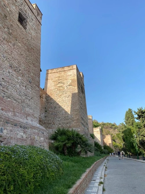 Murallas de Alcazaba - From Calle Don Juan Temboury, Spain