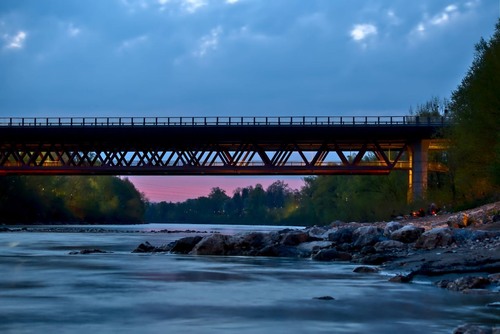 Autobahnbrücke - From Ufer, Austria
