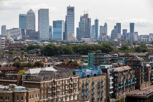 Canary Wharf / Isle of Dogs - Aus Tower Bridge Exhibition, United Kingdom