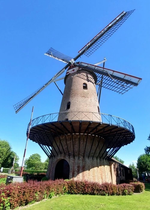 Bakkersmolen - Depuis Front, Belgium