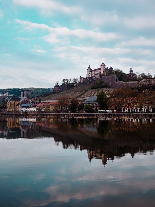 Marienberg Fortress - От Old Main Bridge, Germany
