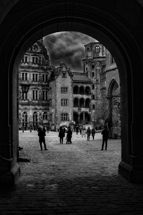 Heidelberg Palace - Aus South Entrance, Germany