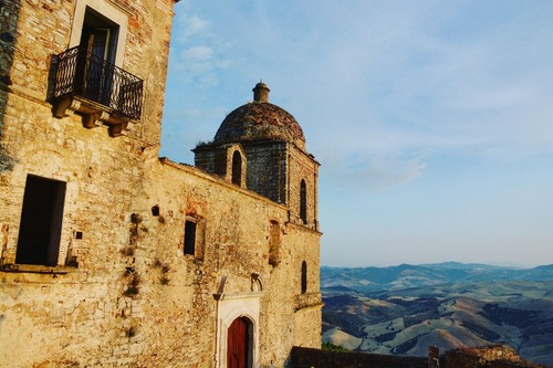 Church - Desde Craco Historical Center, Italy