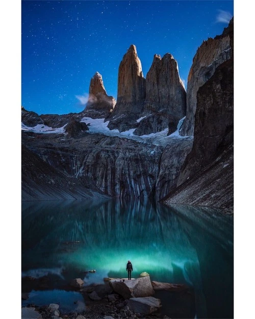 Torres del Paine - Desde Mirador Base Las Torres, Chile