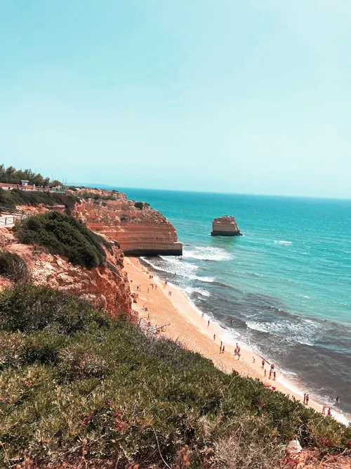 Marinha Beach - Aus Praia da Mesquita, Portugal