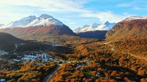 Ushuaia - Des de Cerro Alarken - Drone, Argentina