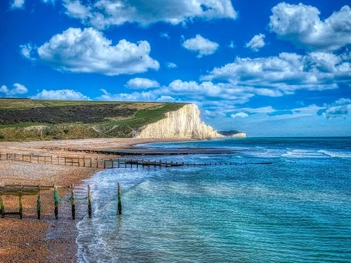 Seven Sisters Cliffs - From Cuckmere Haven, United Kingdom