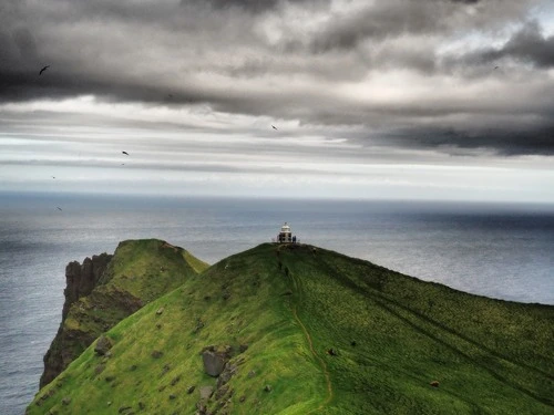 Kallur Lighthouse - From Kalsoy, Faroe Islands