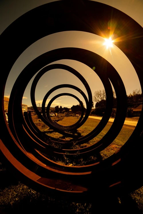 Lions River Station Sculpture - South Africa