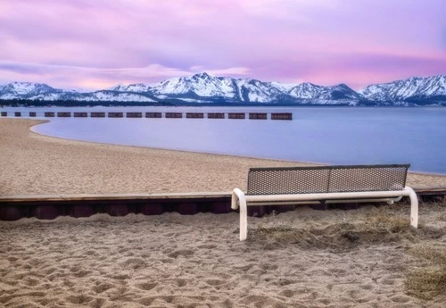 Lakeside Beach - Desde East side of beach, United States