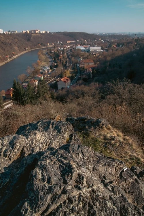 Vltava - Des de Vyhlídka na Vltavu a Sedlec, Czechia