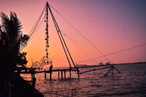 Chinese Fishing Nets - Desde Fort Kochi, India
