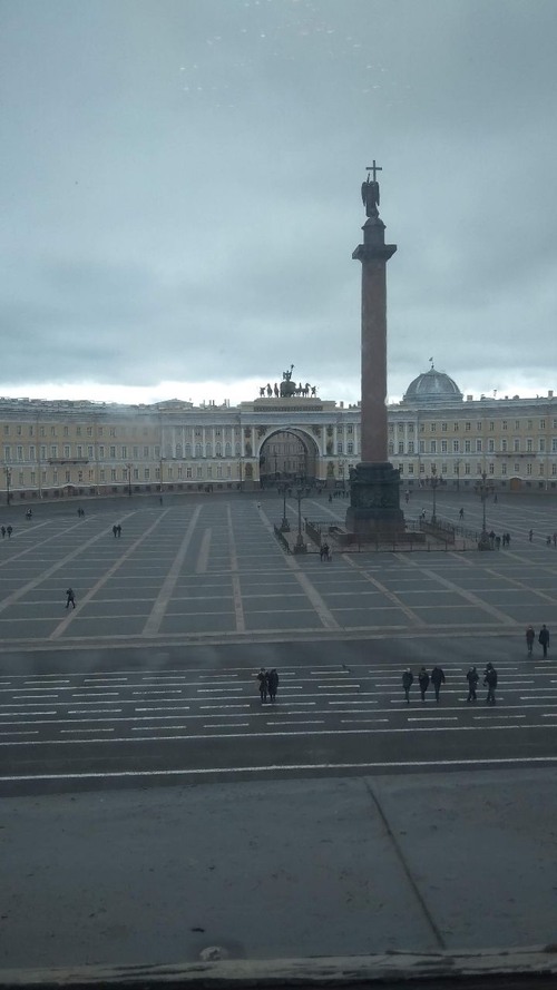 Alexander Column - Desde State Hermitage Museum, Russia