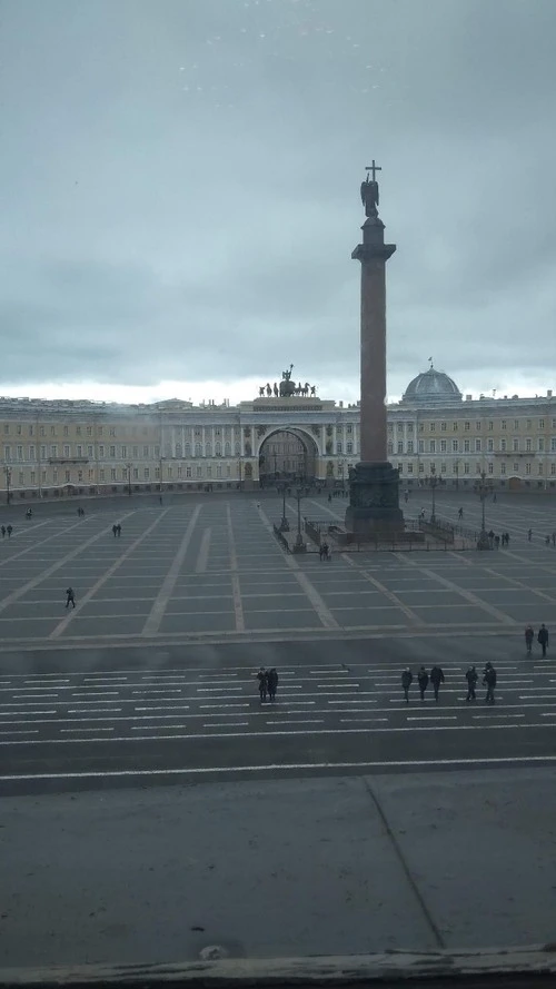 Alexander Column - Desde State Hermitage Museum, Russia