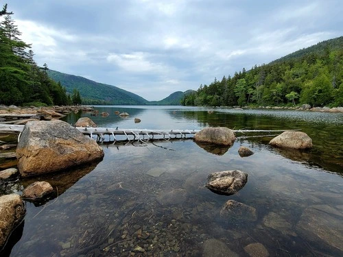 Jordan Pond - From Footpath, United States