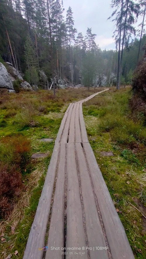 Bagna - から Adershpach, Czechia