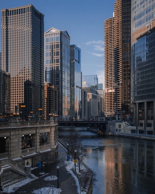 Chicago River - From Michigan Ave Bridge, United States