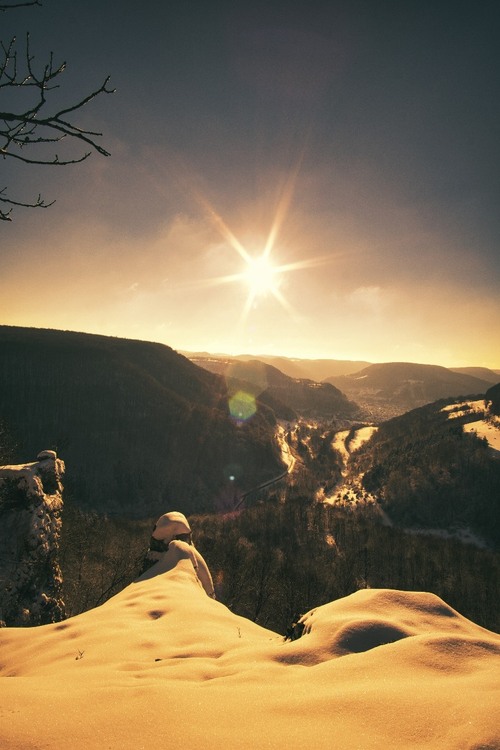 Blick ins Zellertal von der Johan's Ruh - От Johan's Ruh, Germany