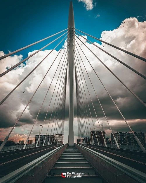 Prins Clausbrug Bridge - From Churchillaan, Netherlands