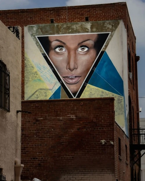 Street Art - से Yost Theater Alley, United States