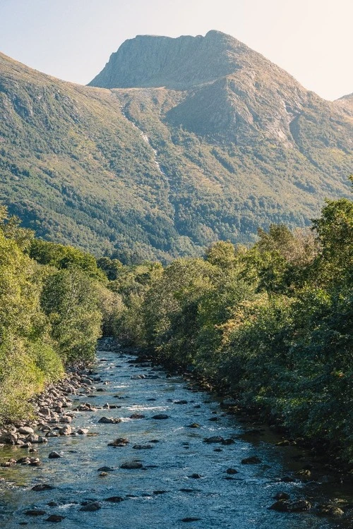 Rosendal - Desde Rosendalsvegen Bridge, Norway