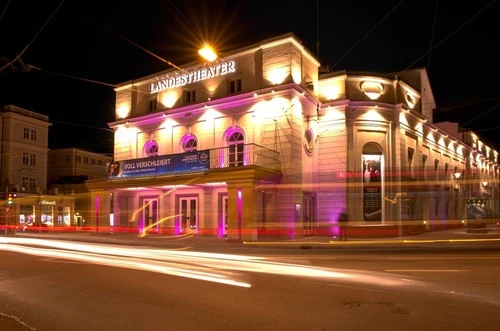 Salzburger Landestheater - Aus Markatplatz, Austria