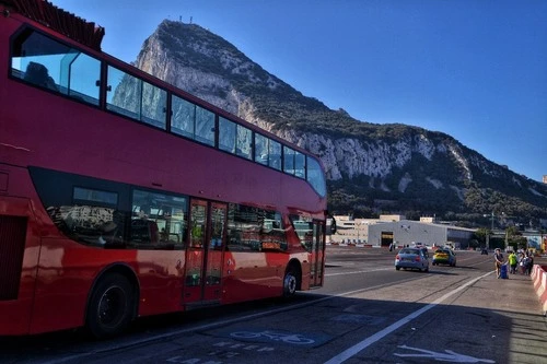 Rock of Gibraltar - From Parque Frontera, Spain
