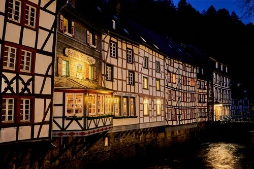 Half-timbered houses - Desde Monschau historic old town, Germany