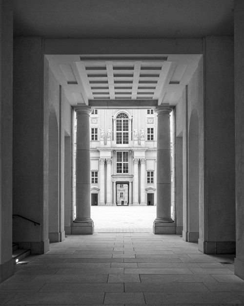 Humboldt Forum - Dari Schlüterhof, Germany