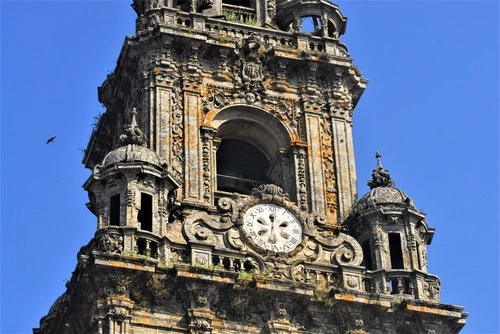 Torre do Reloxio - Desde Praza da Quintana de Vivos, Spain