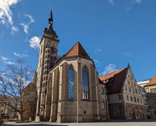 Stiftskirche - From Schillerplatz, Germany