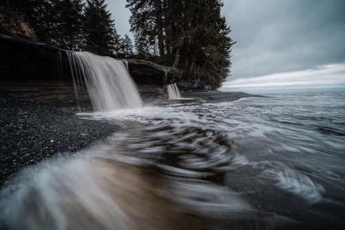Sandcut Creek - From Sandcut Beach, Canada