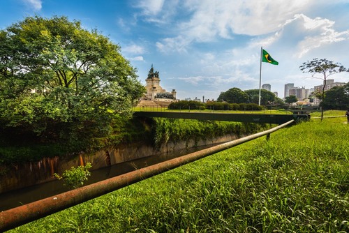 Monumento à Independência - Desde Parque da Independência, Brazil