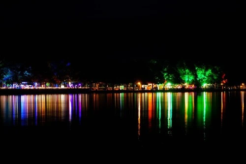 Maschsee Hanover (Maschseefest) - From Maschsee Westufer, Germany