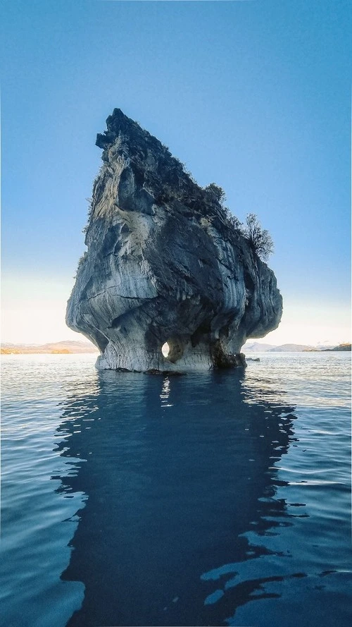 Capilla de Mármol - From Bote, Chile