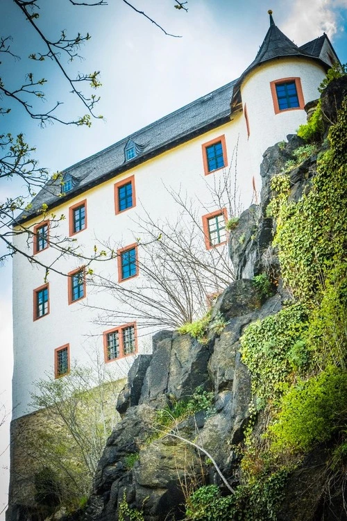 Schwarzenberg Castle - から Karlsbader Street, Germany