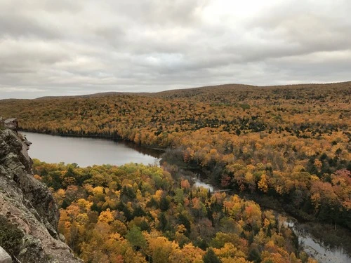 Lake of the Clouds - From Overlook, United States