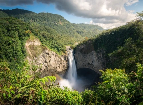 San Rafael Waterfall - From Viewpoint, Ecuador
